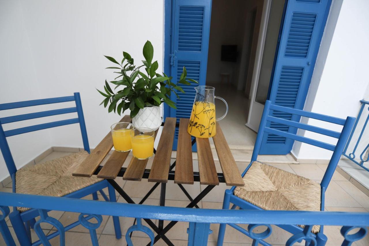 Traditional Town Garden Apartment Rhodes City Exterior foto